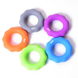Max Silicone Hand Finger Grip Ring Muscle Power Training Exerciser Purple 75LB - Aladdin Shoppers