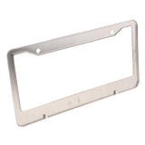 Max Silver Handmade Bling Rhinestones Stainless Steel Car License Plate Frame US - Aladdin Shoppers