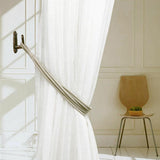 Max Simple Rope Tiebacks Holdbacks for Blackout Curtain Voile Drapes Beige - Aladdin Shoppers