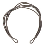Max Simple Rope Tiebacks Holdbacks for Blackout Curtain Voile Drapes Dark Gray - Aladdin Shoppers