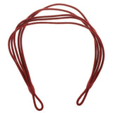 Max Simple Rope Tiebacks Holdbacks for Blackout Curtain Voile Drapes Wine Red - Aladdin Shoppers