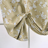 Max Small Window Blackout Curtain Tie Up Shade Panel Coffee(Kapok)-107x160cm - Aladdin Shoppers