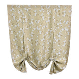 Max Small Window Blackout Curtain Tie Up Shade Panel Coffee(Kapok)-107x160cm - Aladdin Shoppers