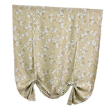 Max Small Window Blackout Curtain Tie Up Shade Panel Coffee(Kapok)-107x160cm - Aladdin Shoppers