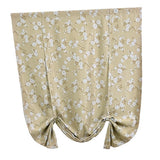 Max Small Window Blackout Curtain Tie Up Shade Panel Coffee(Kapok)-107x160cm - Aladdin Shoppers