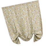 Max Small Window Blackout Curtain Tie Up Shade Panel Coffee(Kapok)-107x160cm - Aladdin Shoppers