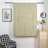 Max Small Window Blackout Curtain Tie Up Shade Panel Coffee(Kapok)-107x160cm - Aladdin Shoppers