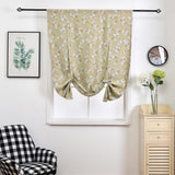 Max Small Window Blackout Curtain Tie Up Shade Panel Coffee(Kapok)-107x160cm - Aladdin Shoppers
