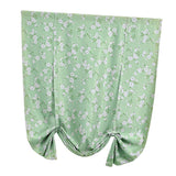 Max Small Window Blackout Curtain Tie Up Shade Panel Green(Kapok)-107x160cm - Aladdin Shoppers