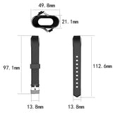 Max Smart Bracelet Replacement Wristband for Xiaomi Mi Band 3 white - Aladdin Shoppers