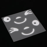 Max Smile Face Car Rearview Mirror Sticker Window Laptop Decals Stickers White - Aladdin Shoppers
