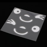 Max Smile Face Car Rearview Mirror Sticker Window Laptop Decals Stickers White - Aladdin Shoppers