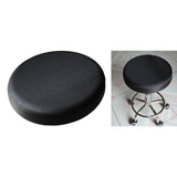 Max Smooth Surface Bar Stool Cover Round Lift Chair Seat Sleeve Salon Black_33x10cm - Aladdin Shoppers