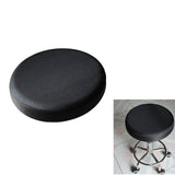 Max Smooth Surface Bar Stool Cover Round Lift Chair Seat Sleeve Salon Black_33x10cm - Aladdin Shoppers