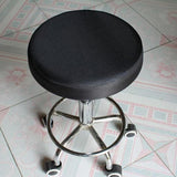 Max Smooth Surface Bar Stool Cover Round Lift Chair Seat Sleeve Salon Black_33x10cm - Aladdin Shoppers