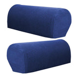 Max Sofa Armrest Covers Non Slip Stretch Arm Furniture Protector Dark Blue - Aladdin Shoppers