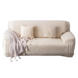 Max Sofa Cover Furniture Slipcover Couch Protector Soft Elastic 145-185cm beige - Aladdin Shoppers