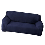 Max Sofa Cover Furniture Slipcover Couch Protector Soft Elastic 145-185cm dark blue