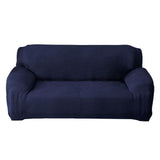 Max Sofa Cover Furniture Slipcover Couch Protector Soft Elastic 145-185cm dark blue - Aladdin Shoppers