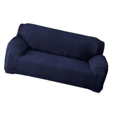 Max Sofa Cover Furniture Slipcover Couch Protector Soft Elastic 145-185cm dark blue - Aladdin Shoppers