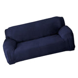 Max Sofa Cover Furniture Slipcover Couch Protector Soft Elastic 145-185cm dark blue - Aladdin Shoppers