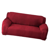 Max Sofa Cover Furniture Slipcover Couch Protector Soft Elastic 145-185cm wine red - Aladdin Shoppers