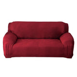 Max Sofa Cover Furniture Slipcover Couch Protector Soft Elastic 145-185cm wine red - Aladdin Shoppers