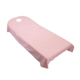 Max Soft Beauty Massage SPA Treatment Bed Cover Sheet With Breath Hole Pink - Aladdin Shoppers