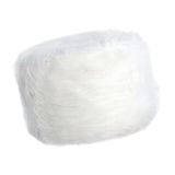 Max Soft Furry Round Footstool Cover Little Stool Chair White - 40cm - Aladdin Shoppers