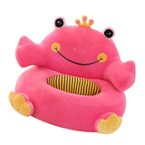 Max Soft Plush Animal Shape Foot Stool Cover with Chair Leg Socks Pink Frog - Aladdin Shoppers