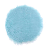 Max Soft Sheepskin Fluffy Skin Faux Fur Rug Mat Small Rugs Lake Blue 30cm - Aladdin Shoppers