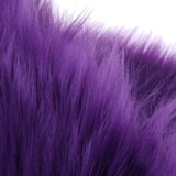 Max Soft Sheepskin Fluffy Skin Faux Fur Rug Mat Small Rugs Purple 30cm - Aladdin Shoppers