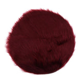 Max Soft Sheepskin Fluffy Skin Faux Fur Rug Mat Small Rugs Wine Red 30cm - Aladdin Shoppers