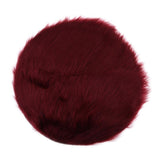 Max Soft Sheepskin Fluffy Skin Faux Fur Rug Mat Small Rugs Wine Red 30cm - Aladdin Shoppers