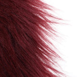 Max Soft Sheepskin Fluffy Skin Faux Fur Rug Mat Small Rugs Wine Red 30cm - Aladdin Shoppers