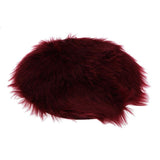 Max Soft Sheepskin Fluffy Skin Faux Fur Rug Mat Small Rugs Wine Red 30cm - Aladdin Shoppers