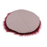 Max Soft Sheepskin Fluffy Skin Faux Fur Rug Mat Small Rugs Wine Red 30cm - Aladdin Shoppers
