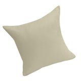 Max Soft Velvet Pillow Cover Solid Color Throw Pillow Case Creamy-white-45x45cm - Aladdin Shoppers