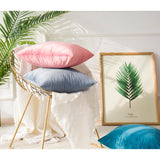 Max Soft Velvet Pillow Cover Solid Color Throw Pillow Case Creamy-white-45x45cm - Aladdin Shoppers