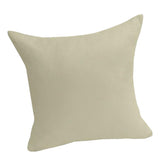 Max Soft Velvet Pillow Cover Solid Color Throw Pillow Case Creamy-white-45x45cm - Aladdin Shoppers