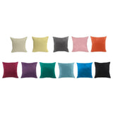 Max Soft Velvet Pillow Cover Solid Color Throw Pillow Case Creamy-white-45x45cm - Aladdin Shoppers