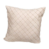 Max Soft Velvet Soild Decorative Square Throw Pillow Covers Creamy White-50x50cm - Aladdin Shoppers