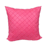 Max Soft Velvet Soild Decorative Square Throw Pillow Covers Rose Red-45x45cm - Aladdin Shoppers