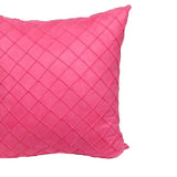 Max Soft Velvet Soild Decorative Square Throw Pillow Covers Rose Red-45x45cm - Aladdin Shoppers