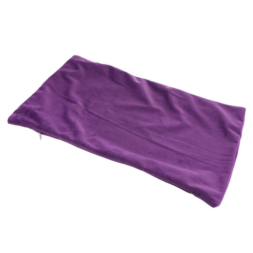 Max Soft Velvet Solid Color Throw Pillow Covers Cushion Case Dark Purple - Aladdin Shoppers