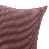 Max Soft Velvet Throw Pillow Cover Velvet Cushion Cover Pillowcase Brown 50 x 50cm - Aladdin Shoppers