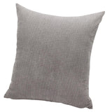 Max Soft Velvet Throw Pillow Cover Velvet Cushion Cover Pillowcase Grey 60 x 60cm - Aladdin Shoppers