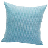 Max Soft Velvet Throw Pillow Cover Velvet Cushion Cover Pillowcase Light Blue 50 x 50cm - Aladdin Shoppers