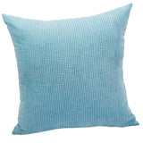 Max Soft Velvet Throw Pillow Cover Velvet Cushion Cover Pillowcase Light Blue 50 x 50cm - Aladdin Shoppers