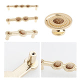 Max Solid Alloy Bar Handle Cabinet Pull Kitchen Cupboard Door Hardware Golden L - Aladdin Shoppers